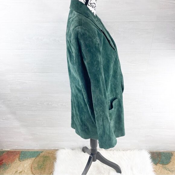 Vintage Paris Sports Club Suede Leather Jacket - Picture 3 of 8